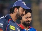 KL Rahul (L) and Rishabh Pant during the IPL 2024 KL Rahul (L) and Rishabh Pant during the IPL 2024