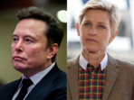 Elon Musk criticizes Ellen DeGeneres and Portia de Rossi's move to the UK amid Trump’s election win. Elon Musk criticizes Ellen DeGeneres and Portia de Rossi's move to the UK amid Trump’s election win.