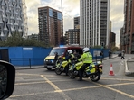 A loud bang was heard near the US Embassy in Nine Elms, London, on Friday, November 22, after police conducted a controlled explosion on a suspicious package. 