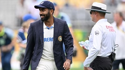Stand-in captain Jasprit Bumrah won the toss, and opted to bat. (AFP) Stand-in captain Jasprit Bumrah won the toss, and opted to bat. (AFP)