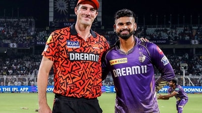 Pat Cummins and Shreyas Iyer (IPL) Pat Cummins and Shreyas Iyer (IPL)