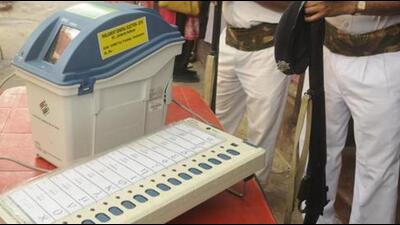In Chabbewal (SC), a total of six candidates contested and the votes will be counted in 15 rounds at Gym Hall, Education Block, Rayat and Bahra Group of Institutes, Chandigarh Road, Hoshiarpur. (HT File)