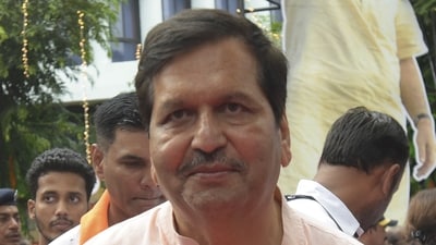 Bharatiya Janata Party leader and Maharashtra minister Mangal Prabhat  Lodha.
