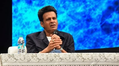 Bollywood actor Manoj Bajpayee during a session at the 55th International Film Festival of India (IFFI), in Goa. (PTI Photo) (PTI) Bollywood actor Manoj Bajpayee during a session at the 55th International Film Festival of India (IFFI), in Goa. (PTI Photo) (PTI)