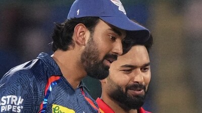 KL Rahul (L) and Rishabh Pant during the IPL 2024 (PTI) KL Rahul (L) and Rishabh Pant during the IPL 2024 (PTI)