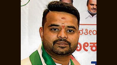 Prajwal Revanna who has been suspended from the JD(S) amid allegations over sexual abuse. (PTI) Prajwal Revanna who has been suspended from the JD(S) amid allegations over sexual abuse. (PTI)