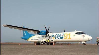 Regional air carrier FLY91 announced the launch of flight services connecting Solapur with Mumbai and Goa, starting December 23. (SOURCED)