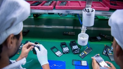 India is now the world's fourth-largest smart phone supplier. (Shutterstock) India is now the world's fourth-largest smart phone supplier. (Shutterstock)