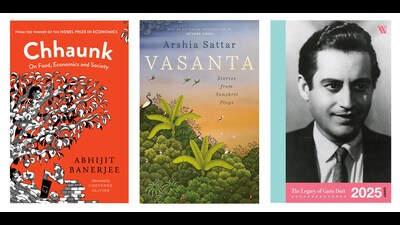 This week’s pick of interesting reads includes a Nobel laureate’s new memoir that is part cookbook, a collection of stories from the work of Sanskrit playwrights of the classical period, and a diary to commemorate the birth centenary of Guru Dutt. (Akash Shrivastav) This week’s pick of interesting reads includes a Nobel laureate’s new memoir that is part cookbook, a collection of stories from the work of Sanskrit playwrights of the classical period, and a diary to commemorate the birth centenary of Guru Dutt. (Akash Shrivastav)