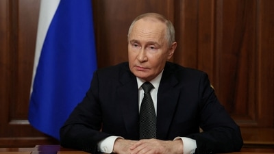 Russian president Vladimir Putin threatened the UK with the use of a new ballistic missile (via REUTERS)