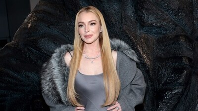 NEW YORK, NEW YORK - SEPTEMBER 10: Lindsay Lohan attends the Michael Kors Collection Spring/Summer 2025 Runway Show at The Shed on September 10, 2024 in New York City. Dimitrios Kambouris/Getty Images fir Michael Kors/AFP (Photo by Dimitrios Kambouris / GETTY IMAGES NORTH AMERICA / Getty Images via AFP) (Getty Images via AFP) NEW YORK, NEW YORK - SEPTEMBER 10: Lindsay Lohan attends the Michael Kors Collection Spring/Summer 2025 Runway Show at The Shed on September 10, 2024 in New York City. Dimitrios Kambouris/Getty Images fir Michael Kors/AFP (Photo by Dimitrios Kambouris / GETTY IMAGES NORTH AMERICA / Getty Images via AFP) (Getty Images via AFP)