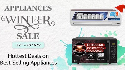 Grab sizzling deals on home and kitchen appliances at Amazon’s Winter Sale today! Grab sizzling deals on home and kitchen appliances at Amazon’s Winter Sale today!