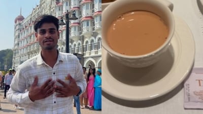 A middle-class man fulfilled his dream of having tea at Mumbai's iconic Taj Mahal Palace hotel. (Instagram/adnaan.08) A middle-class man fulfilled his dream of having tea at Mumbai's iconic Taj Mahal Palace hotel. (Instagram/adnaan.08)