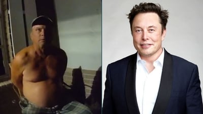 Jeffrey Arthur Moynihan Jr, 56, impersonated the billionaire tech giant Elon Musk to scam an elderly woman for at least a quarter of a million dollars. (X / Bradenton Police ) Jeffrey Arthur Moynihan Jr, 56, impersonated the billionaire tech giant Elon Musk to scam an elderly woman for at least a quarter of a million dollars. (X / Bradenton Police )