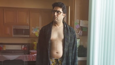 Abhishek Bachchan plays the lead in I Want to Talk.