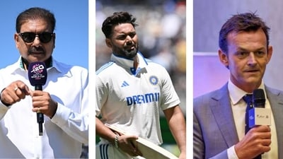 Ravi Shastri, Adam Gilchrist praised Rishabh Pant's comeback. Ravi Shastri, Adam Gilchrist praised Rishabh Pant's comeback.