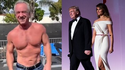 Melania Trump and Robert F. Kennedy Jr. are reportedly 'ganging up' on Donald Trump to improve his eating habits (Instagram) Melania Trump and Robert F. Kennedy Jr. are reportedly 'ganging up' on Donald Trump to improve his eating habits (Instagram)