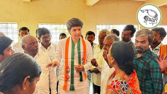 Congress candidate from Karanja seat Gyayak Patni (Credit: X/@gyayakpatni)