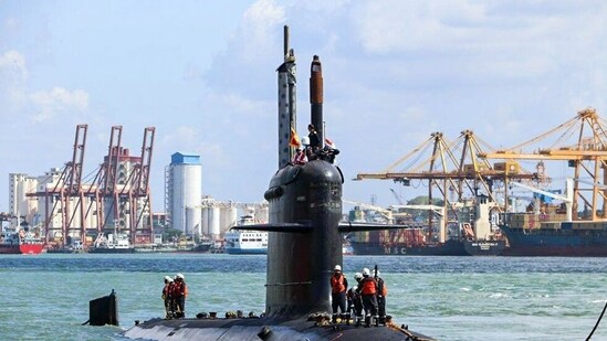 Representational image: An Indian Navy submarine collided with a fishing boast off the coast of Goa (ANI)