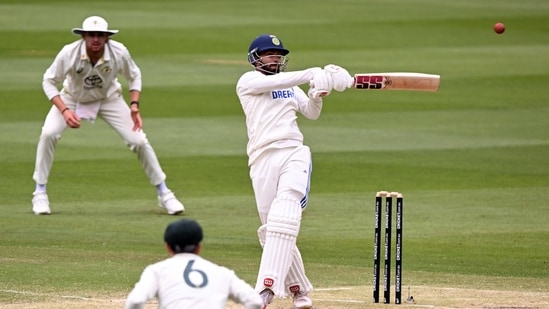 Nitish Kumar Reddy (41) and Rishabh Pant (37) played crucial knocks as India collapsed for 150 in 49.4 overs.(AFP)