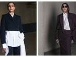 Sonam Kapoor adds interesting elements to her power-dressing styles. Sonam Kapoor adds interesting elements to her power-dressing styles.
