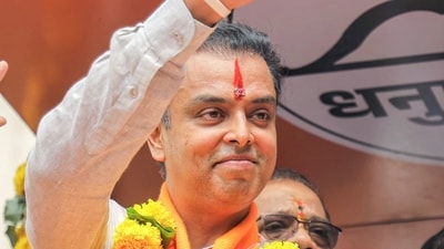 Also coming from a known political family like Aaditya Thackeray, Milind Deora, son of Congress veteran Murli Deora, lost Worli by a margin of 8,801 votes. (ANI) Also coming from a known political family like Aaditya Thackeray, Milind Deora, son of Congress veteran Murli Deora, lost Worli by a margin of 8,801 votes. (ANI)
