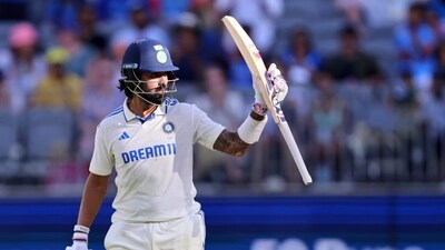 KL Rahul also showcased his class and batted with a lot of composure to remain unbeaten on 62 and has hit 4 fours so far. (AP)