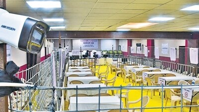Mumbai: A security camera is seen at a counting centre, on the eve of counting of votes for the Maharashtra Assembly elections 2024, in Mumbai, Friday, Nov. 22, 2024. (PTI Photo) (PTI11_22_2024_000198A) (PTI) Mumbai: A security camera is seen at a counting centre, on the eve of counting of votes for the Maharashtra Assembly elections 2024, in Mumbai, Friday, Nov. 22, 2024. (PTI Photo) (PTI11_22_2024_000198A) (PTI)