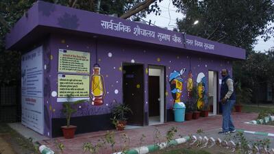 These efforts, already conducted in over 10 public toilets, aim to raise awareness about proper sanitation practices and will expand to more facilities in the coming weeks, MCG officials said.  (HT Archive)