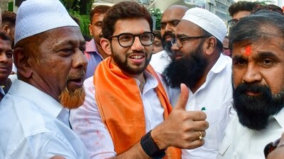 Son of former chief minister Uddhav Thackeray, Aaditya had won the Worli seat in the 2019 assembly polls as well, with 69 per cent votes, defeating NCP's Suresh Mane. (PTI) Son of former chief minister Uddhav Thackeray, Aaditya had won the Worli seat in the 2019 assembly polls as well, with 69 per cent votes, defeating NCP's Suresh Mane. (PTI)