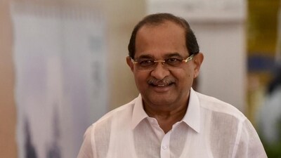Maharashtra Cabinet Minister and BJP's candidate from Shirdi Radhakrishna Vikhe Patil. (Kunal Patil/HT Photo)