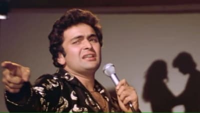 Rishi Kapoor in a still from Subhash Ghai's Karz Rishi Kapoor in a still from Subhash Ghai's Karz