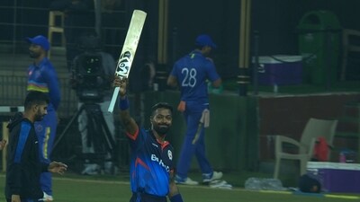 Hardik Pandya scripted history on Saturday. Hardik Pandya scripted history on Saturday.