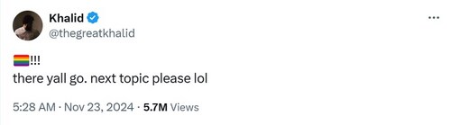The singer shared a post. The singer shared a post.