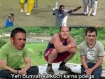 Bumrah's five-wicket haul sparked memes.
