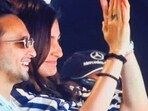 Anushka Sharma cheered for Virat Kohli. Anushka Sharma cheered for Virat Kohli.