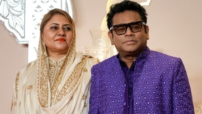 AR Rahman and Saira Banu married in 1995. (AP) AR Rahman and Saira Banu married in 1995. (AP)