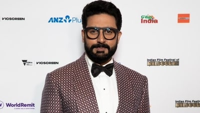 Abhishek Bachchan spoke about the problems in a person's life. Abhishek Bachchan spoke about the problems in a person's life.