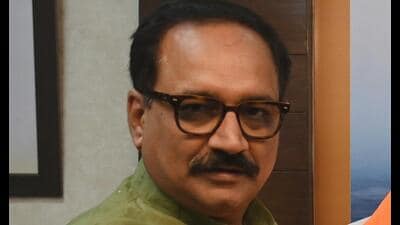 Delhi BJP president Virendra Sachdeva. (Vipin Kumar/HT Photo) Delhi BJP president Virendra Sachdeva. (Vipin Kumar/HT Photo)