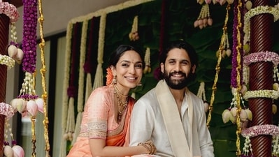 Sobhita Dhulipala and Naga Chaitanya got engaged in August this year. Sobhita Dhulipala and Naga Chaitanya got engaged in August this year.