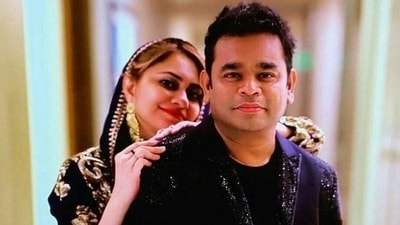AR Rahman with wife Saira Banu in happier times. AR Rahman with wife Saira Banu in happier times.