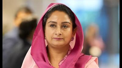 Shiromani Akali Dal leader Harsimrat Kaur Badal in New Delhi on Sunday. (PTI) Shiromani Akali Dal leader Harsimrat Kaur Badal in New Delhi on Sunday. (PTI)
