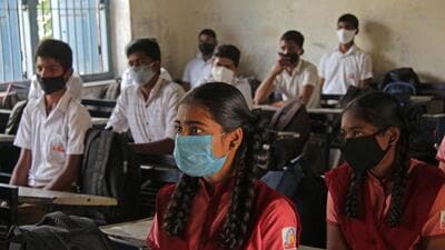 The current timing for the primary and secondary class is 8 am to 2.30 pm and for pre-primary, it is 8.30 am to 12.30 pm. (REPRESENTATIVE PHOTO)