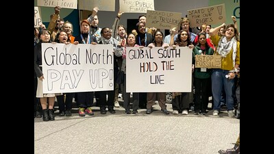 The future of climate talks already hangs in the balance with the return of Donald Trump, a vocal climate denier, as the US president early next year (PTI) The future of climate talks already hangs in the balance with the return of Donald Trump, a vocal climate denier, as the US president early next year (PTI)