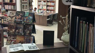 The library at Russian House, a Russian government enterprise, is in Delhi’s heart. (HT Photo)