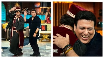 Krushna Abhishek and Govinda patched their differences with a sweet telly moment. Krushna Abhishek and Govinda patched their differences with a sweet telly moment.