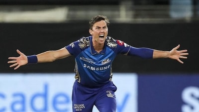 Trent Boult rejoined MI. (PTI) Trent Boult rejoined MI. (PTI)