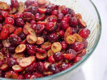 Cranberry achar Cranberry achar