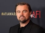 Leonardo DiCaprio was his charming best in black as he attended the American Film Institute Awards in Los Angeles.