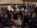 Barron Trump enjoys Thanksgiving dinner with Melania and Donald Trump Barron Trump enjoys Thanksgiving dinner with Melania and Donald Trump